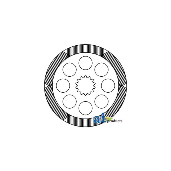 Disc, Brake 14" x14" x0.5"